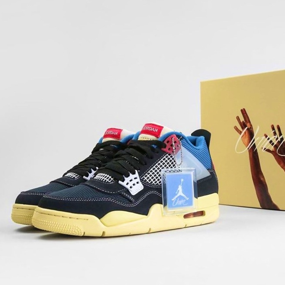 Nike Air Jordan 4 Retro Union Los Angeles Off Noir